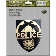 Sticker - Police - STICKER-4021M